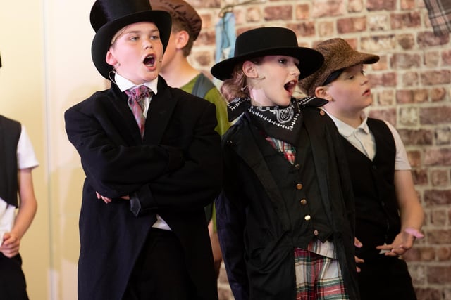 There was lots of great singing from the youngsters.