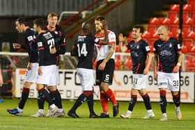 Falkirk on target last weekend against Clyde. Now they'll have to wait an extra 21 hours for the chance to rack up more goals against Airdrieonians.