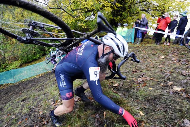 Callendar Park's steep and unforgiving terrain makes for a perfect Cyclo-cross course