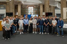 Forth Ports apprentices and graduates assemble at a recent Emerging Talent Launch Day (Picture: Submitted)