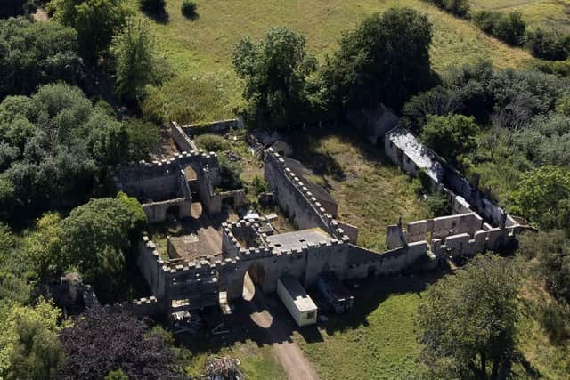 This image shows the extent of the damage to Avondale House but new owners have plans to transform it