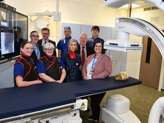Two new state-of-the art imaging machines have been installed at Forth Valley Royal Hospital to help improve the diagnosis and treatment of a wide range of health conditions. Pic: Michael Gillen