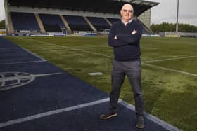 John McGlynn at the Falkirk Stadium earlier this month (Photo by Alan Harvey/SNS Group)