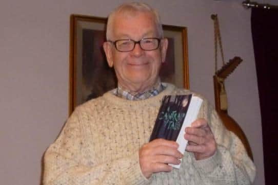 Archibald Smith, a former head of chemistry at Falkirk College, had his first book published at the aged of 89. Contributed.