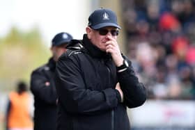 Veteran boss John McGlynn is loving life as Falkirk manager with the Bairns on the cusp of second successive SPFL promotions (Photo: Michael Gillen)