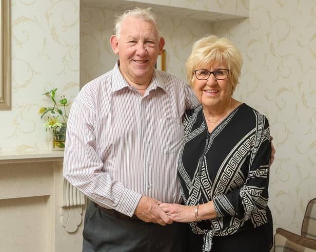 Alex and Ailsie Miller celebrate 60 years of marriage on November 23. Pic: Scott Louden