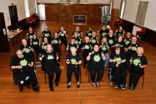 The Freedom of Mind Community Choir will be singing in the heart of Falkirk on Valentine's Day. Pic: Michael Gillen