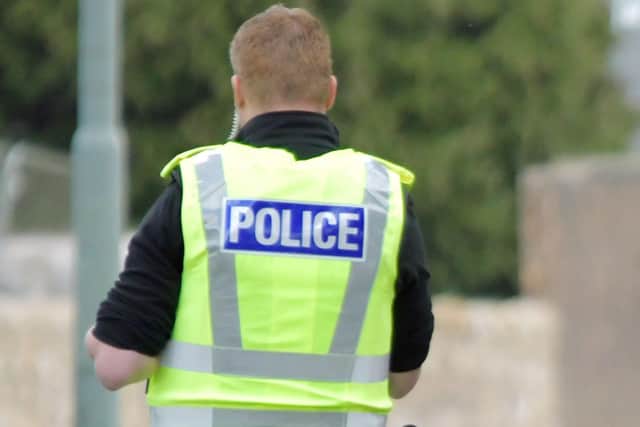 Police responded to an incident in Main Street, Avonbridge last weekend. Picture: Michael Gillen.