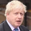 Outgoing Prime Minister Boris Johnson.