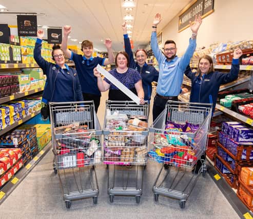 Aldi'ssupermarket sweep challenge returns to the Falkirk area 
(Picture: Submitted)
