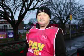 Colin Finlay, Falkirk EIS secretary.