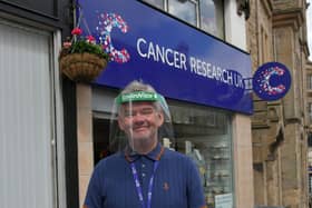 Cancer Research UK Falkirk branch manager David Cumming. Picture: Michael Gillen.