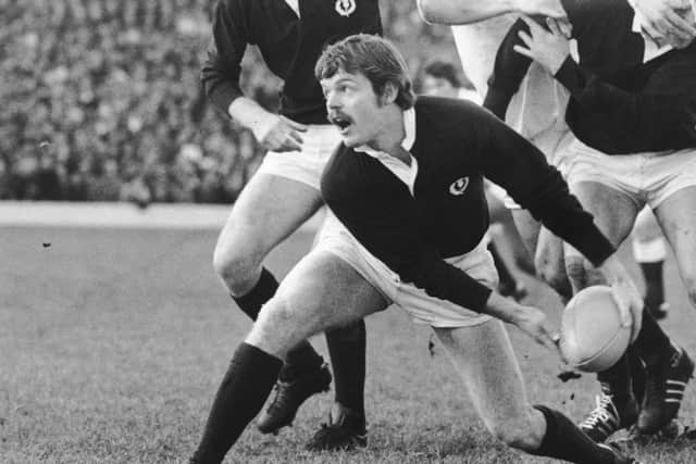 MYSTERY PLAYER: Who is this former Scotland fly-half? (Photo: Rob Taggart/Central Press/Hulton Archive/Getty Images)