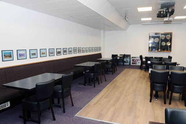 The club has spent a lot of money the past few months developing the bar and clubhouse