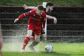 The match was originally played on Boxing Day but was abandoned at half time due to a waterlogged pitch and subsequent attempts to get the game played have failed