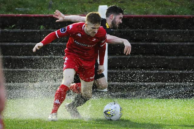 The match was originally played on Boxing Day but was abandoned at half time due to a waterlogged pitch and subsequent attempts to get the game played have failed