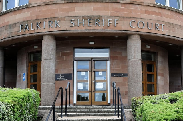 Elgin resident James Wilson appeared at Falkirk Sheriff Court on Thursday. Picture: Michael Gillen.