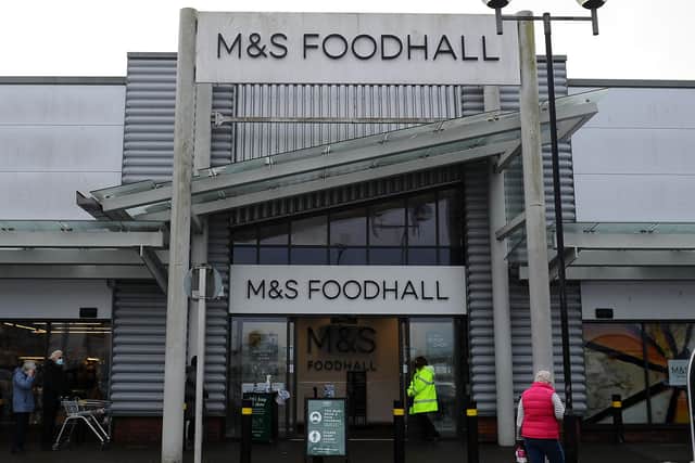 M&S Foodhall expanded into the former Tapi carpets store (Pic: Michael Gillen)