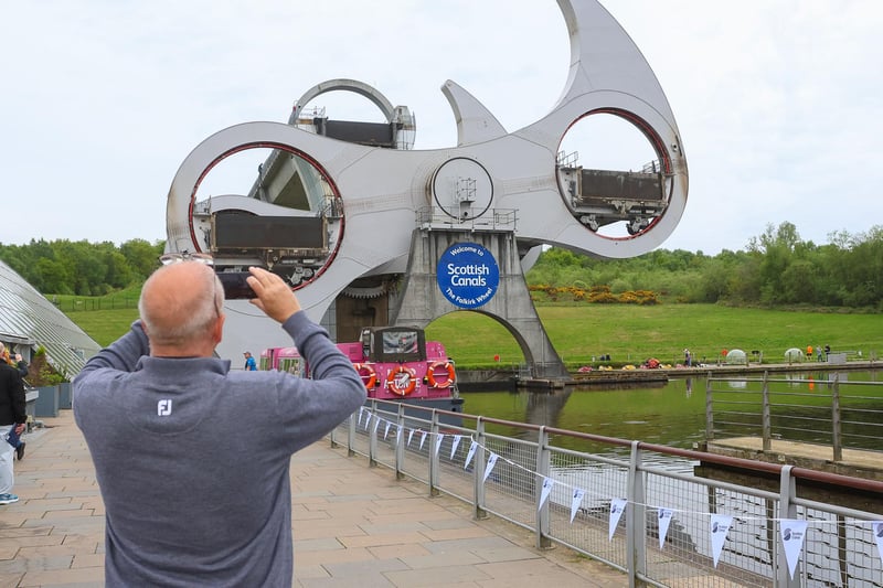 The world's only rotating boat lift has marked its 21st birthday.