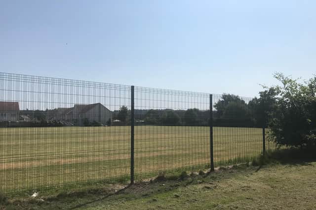 The unused rugby pitch could soon see Syngenta FC players training and competing on it