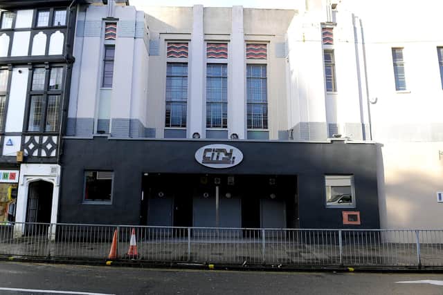City Nightclub in Falkirk is expecting to reopen in September once internal work has been completed. Picture: Michael Gillen.