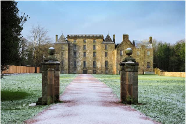 Kinneil House is said to be haunted by a ghost which has come to be known as the White Lady