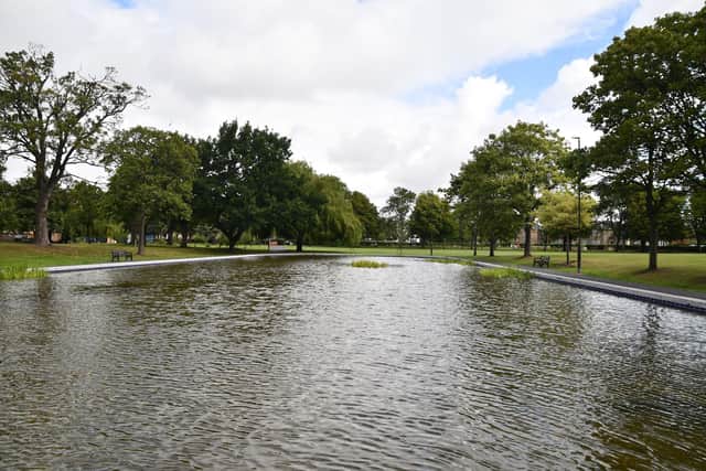 One of the rapes took place in Grangemouth's Zetland Park the court heard. Pic: Michael Gillen