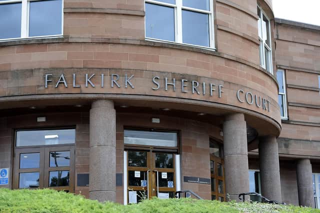 Mohsin Ahmed appeared at Falkirk Sheriff Court last week. Picture: Michael Gillen.