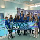 Councillor Euan Stainbank, front right, and Councilor Jack Redmond, middle row, right, with members of FIRST team.