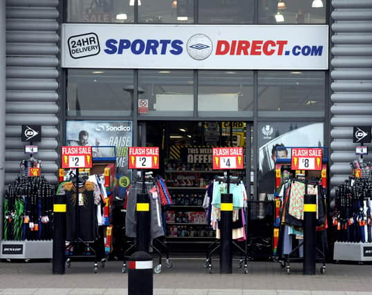 Sports Direct is closing its Falkirk Central Retail park store due to coronavirus restrictions