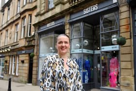 Owner Lauren Brown will celebrate Sisters Boutique's 25th anniversary this month. Picture: Michael Gillen.