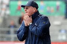John McGlynn has his sights set on getting Falkirk into a higher division at last (Pic by Michael Gillen)