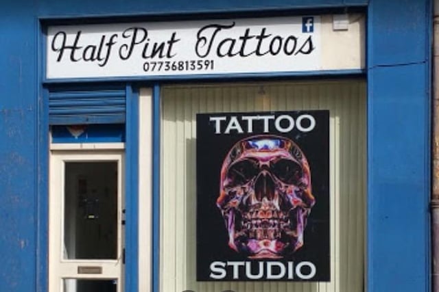 Half Pint Tattoos,
Main Street, Bainsford
One said: "Half pint tattoos is brilliant at her work."