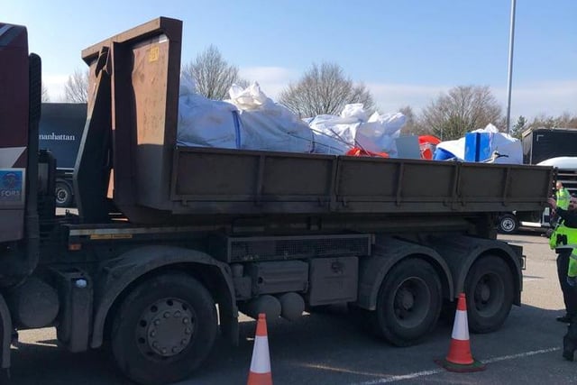 The DRPU tweeted: “Insecure loads. These ones are particularly bad and pure laziness. Drivers: ‘Well they've never fallen off before’. If that's the case why are us and National Highways East Midlands picking up rubble bags, poles, brooms, wheelbarrows etc every single day from the roads?”