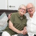 Tom and Mary Moffat celebrate 60 years of marriage on August 5. Pic: Mark Ferguson