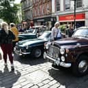 Classic cars were on the High Street as part of July's Falkirk Producers Market.