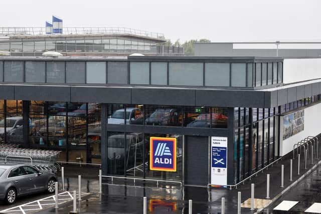 The newly extended Aldi in Camelon reopens on Thursday