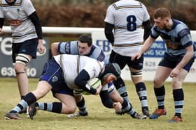 Falkirk's first XV played their second XV after both team's fixtures were called off when their respective opponents declined to play on the Horne Park pitch (Photo: Alan Murray)