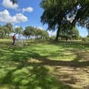 Geophysical surveying has discovered a new fortlet at a site to the west of Rough Castle fort on the Antonine Wall.  (Pic: Historic Environment Scotland)