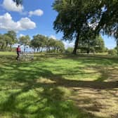Geophysical surveying has discovered a new fortlet at a site to the west of Rough Castle fort on the Antonine Wall.  (Pic: Historic Environment Scotland)
