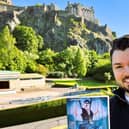 Stevie Creed at home in Edinburgh