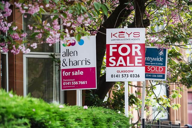 Property prices rose in Falkirk in March