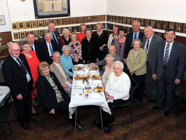 Falkirk Lodge 16 Widows and pensioners' Christmas dinner, 2009.