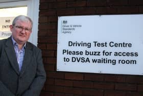 Falkirk East MSP Angus MacDonald fears the impact closing - and not replacing - the DVLA driving test centre in Grangemouth's Earls Road would have on the area