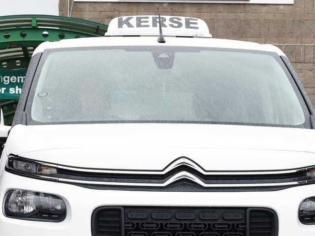 Kerse Cabs will be taking elderly residents to and from their COVID-19 vaccination appointments free of charge