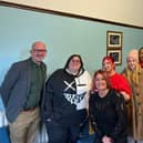 Brian Leishman MP met with members of the Women Unite group during a visit to Barnardo's Falkirk services
