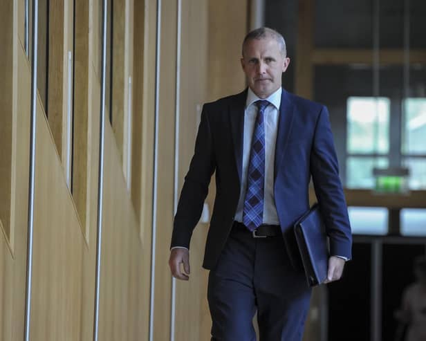 Michael Matheson, health secretary and MSP for Falkirk West, has come under fire for an £11,000 bill for roaming charges.  (Pic: Lisa Ferguson)