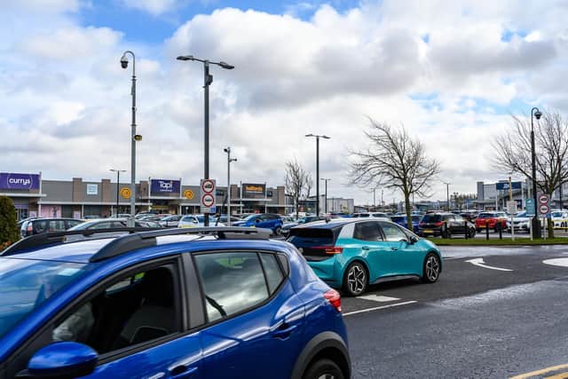 Marshall had been banned from entering Falkirk Central Retail Park  (Picture: Michael Gillen)