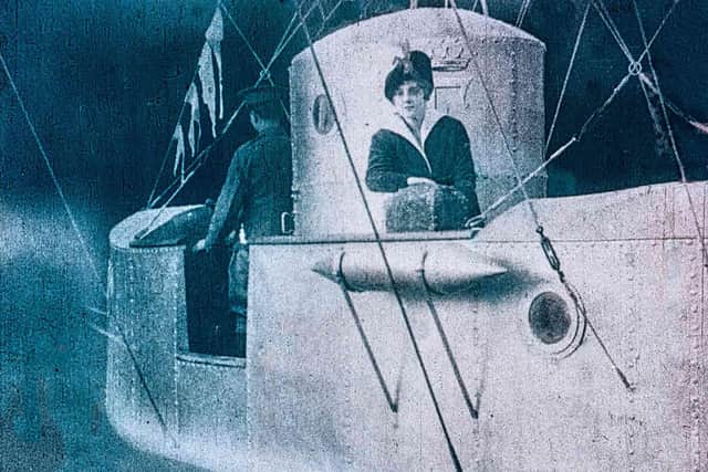 A still from the 1915 film Filibus: The Mysterious Air Pirate which was screened for Bo'ness Hippodrome's Hippfest