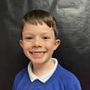 Pupil Russell Robertson had the judges in stitches with his joke. Pic: Contributed